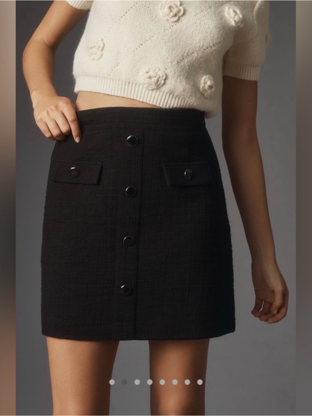 Maeve Tweed Mini-Skirt